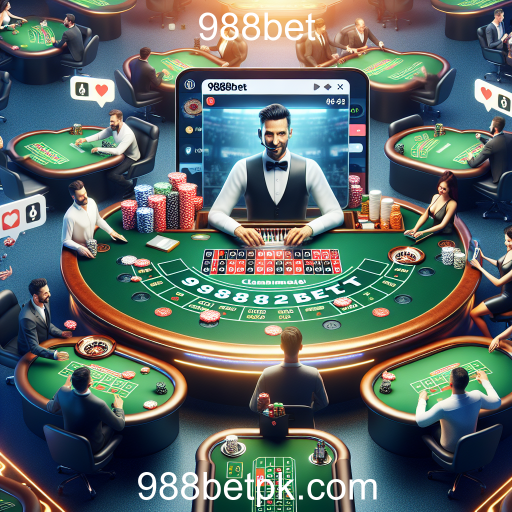 A Experiência Imersiva dos Jogos 'Ao Vivo' no 988bet